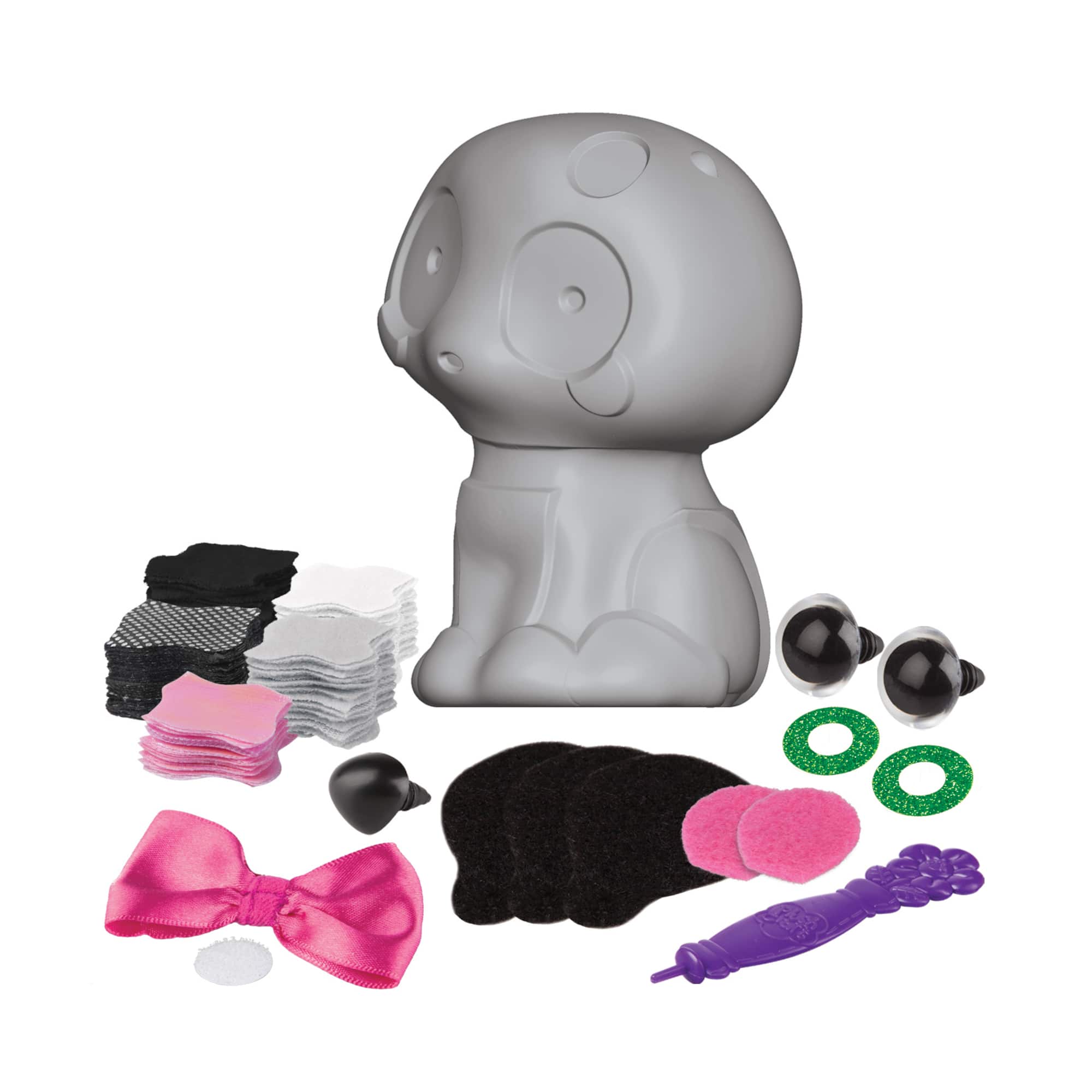 Assorted PlushCraft™ 3D Fabric Plush Craft Pals
